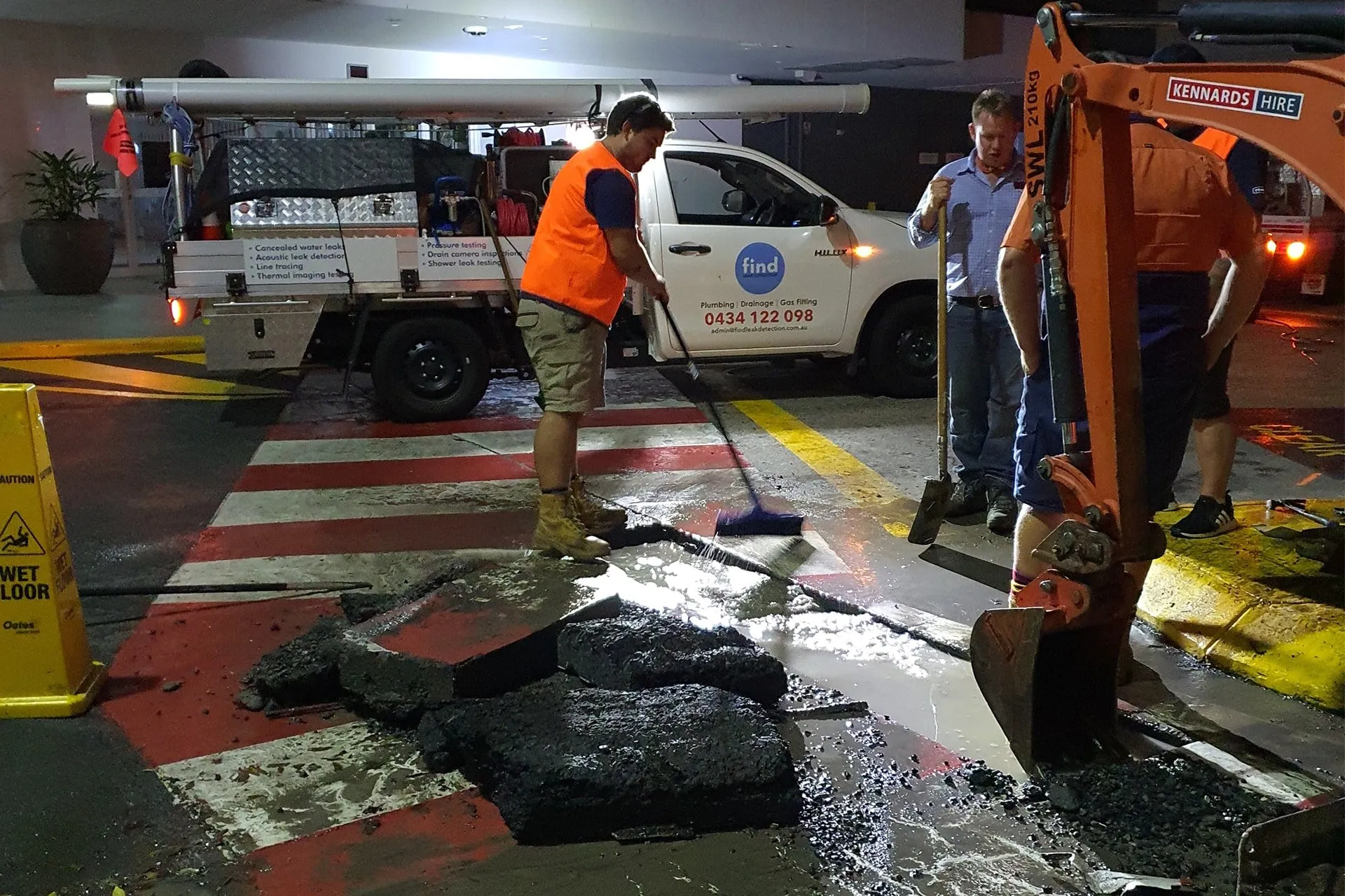 How we can help with commercial leaks